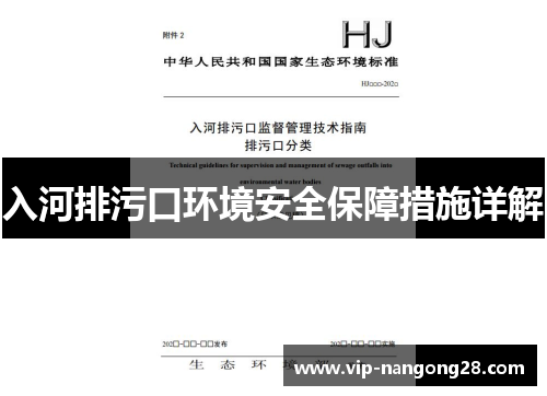 入河排污口环境安全保障措施详解